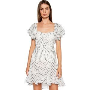 Bardot Jessi Ruched & Ruffled Party Dress